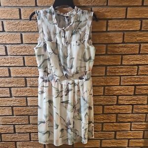 Reitmans Cream Buttoned Midi Sundress